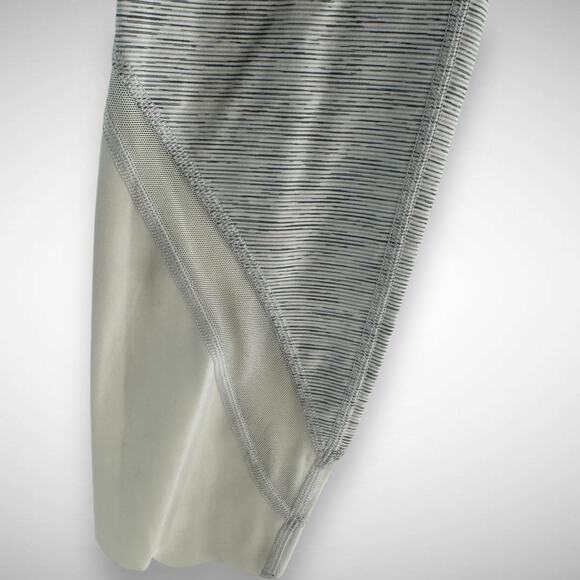 Lululemon Wunder‎ Under Scalloped Hem High-Rise Crop Leggings Size 6 Women's - Picture 7 of 8